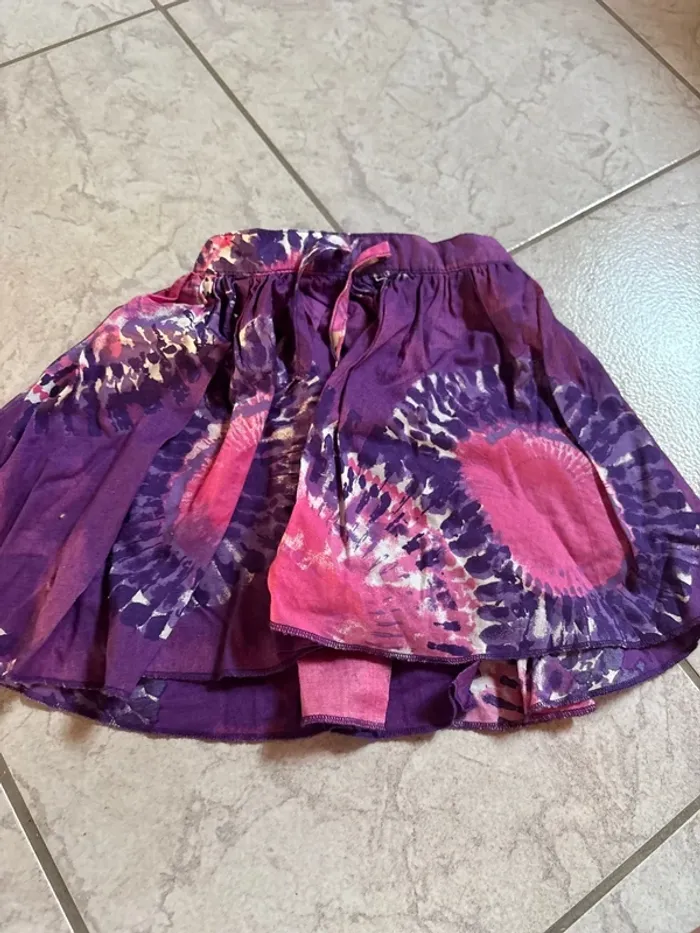 Jupe tie and dye