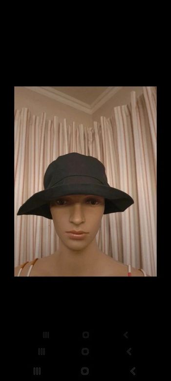 Jolie Chapeau femme noir Andres taille M 58cm