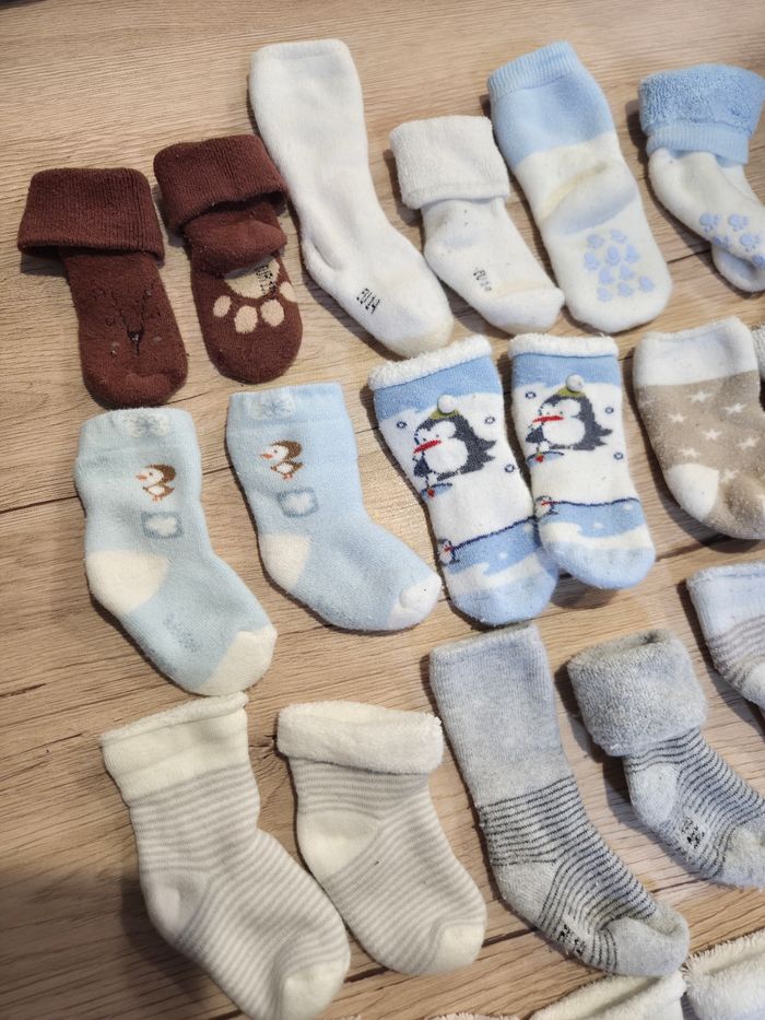 Lot de 13 paires de chaussettes très épaisses hiver - photo numéro 3
