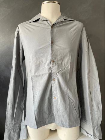 Chemis grise uni homme