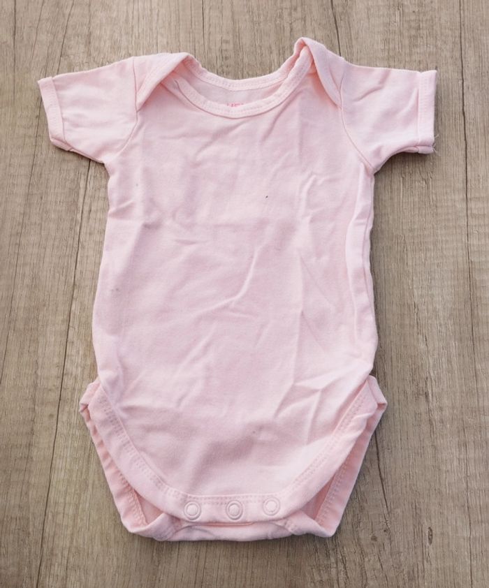 Body manches courtes fille rose taille 50/56 Hema