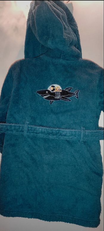 Peignoir de bain garçon sergent major 3 ans
