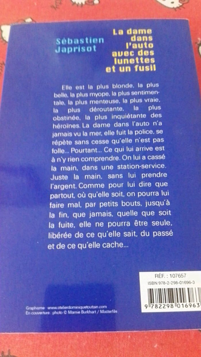 Livre « la dame dans l auto. - photo numéro 2