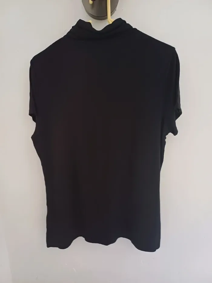 T-shirt col roulé manches courtes - photo numéro 2