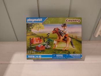 Playmobil 70516 Cavalier et poney Connemara