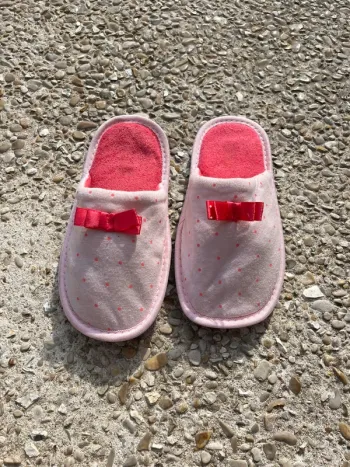 Chaussons rose