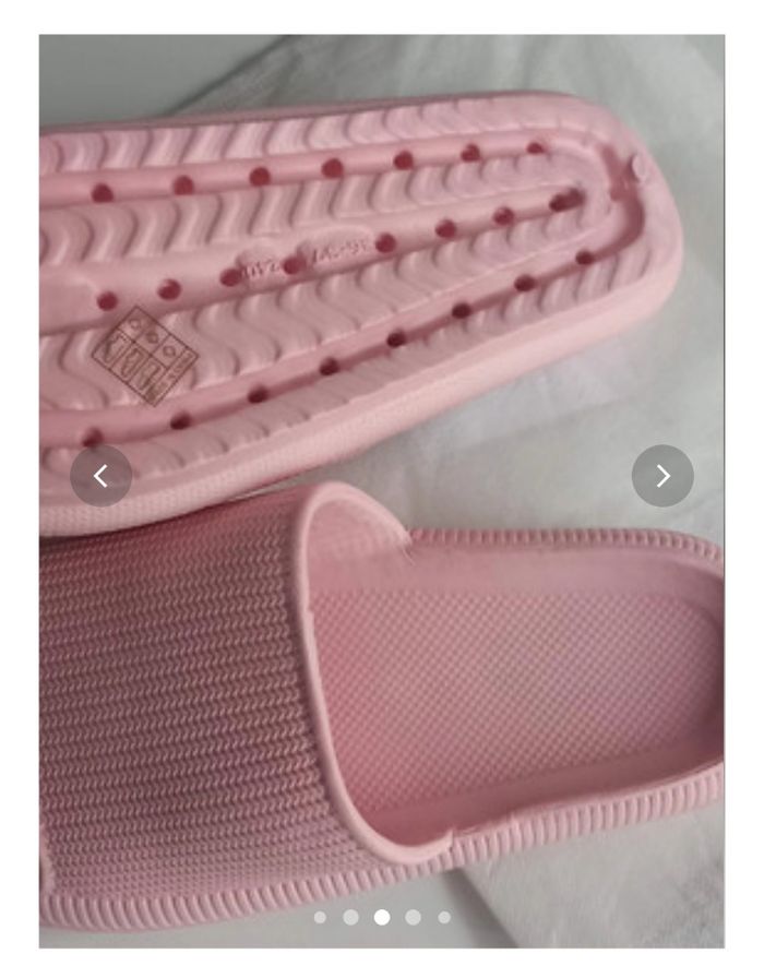 Sandales plage  claquettes rose 36/37 - photo numéro 3