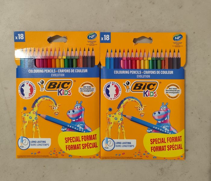 Crayons de couleur Bic