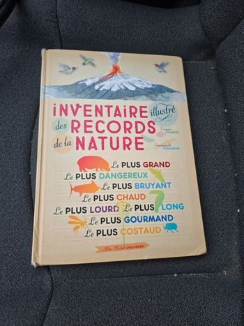 Inventaire des records de la nature #orianabllivre