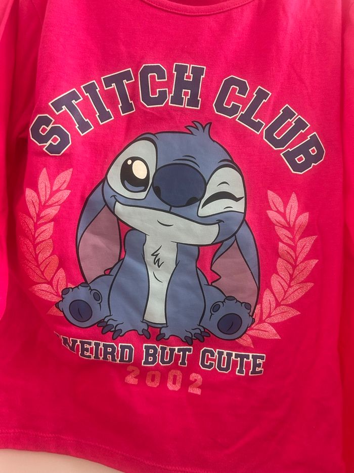 T-shirt ML Disney taille 8 ans - photo numéro 2