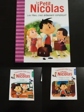 Lots 3 livres Petit Nicolas