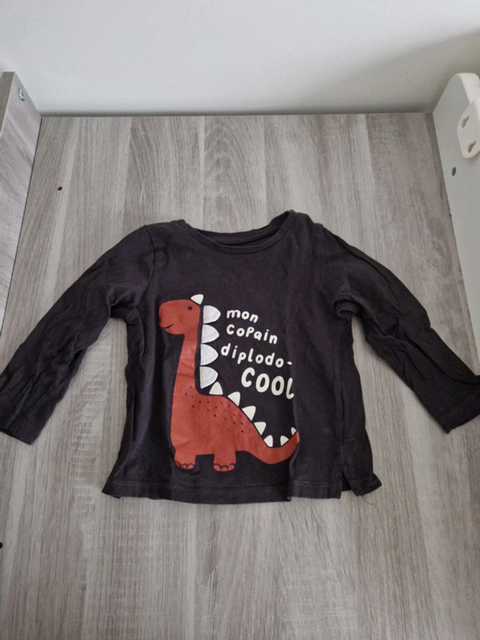 Lot t-shirt ML 18-24 mois - photo numéro 2