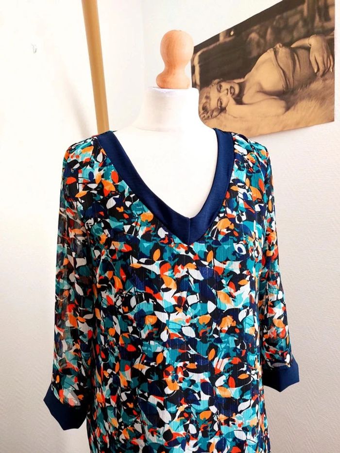 Robe taille 40 imprimé Tisaia - photo numéro 4