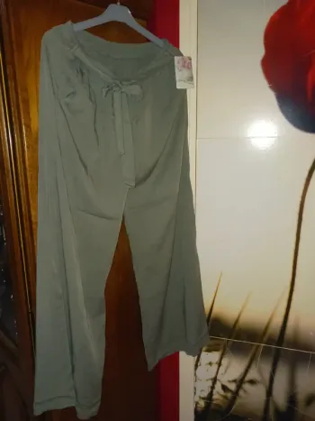Pantalon fluide large