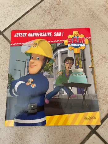 Livre Joyeux anniversaire Sam