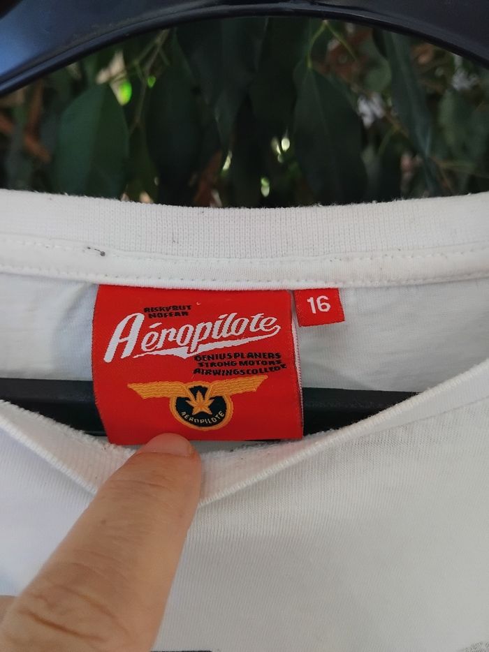 Tee-shirt manches longues aéropilote - photo numéro 6