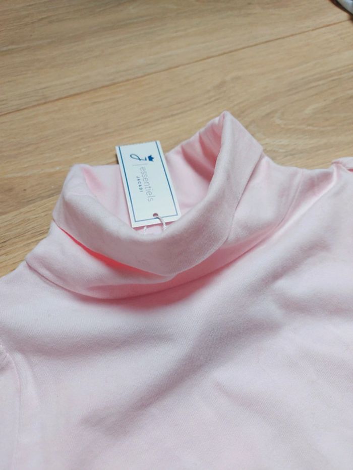 Sous-pull Musette rose poudré Jacadi 3 ans - photo numéro 2