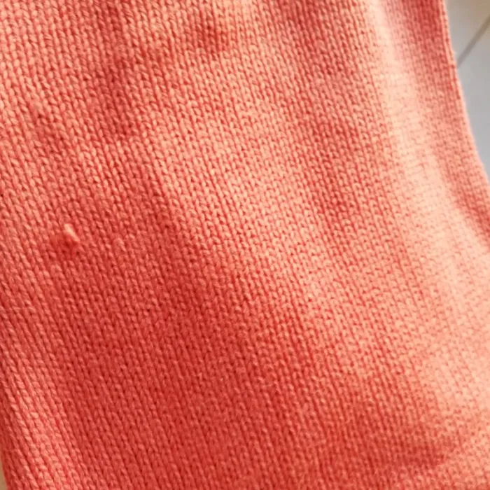 Pull été en coton Camaïeu orange t. 1 mais 38 - photo numéro 3