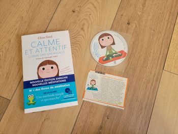 Livre calme et attentif comme une grenouille