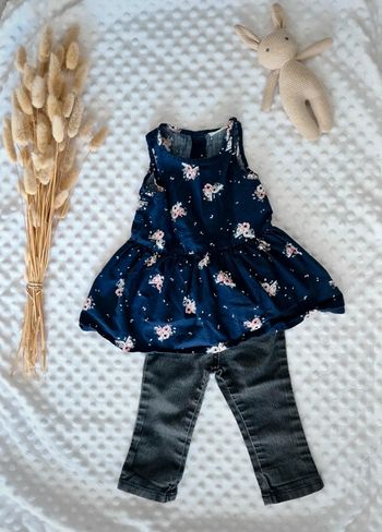 Ensemble fille 2 pièces 9 mois