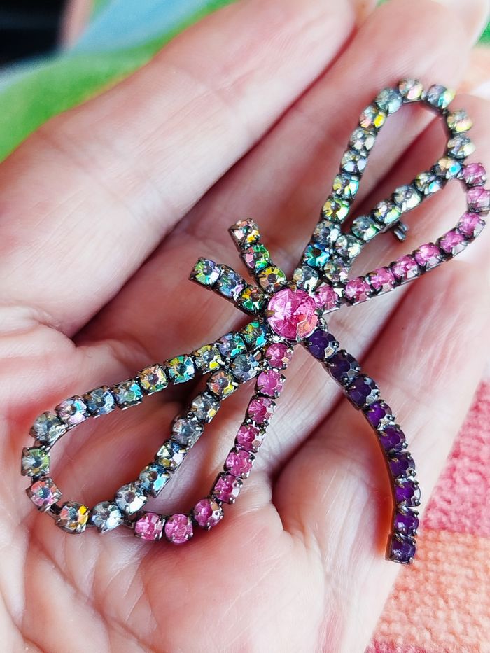 Boche libellule Vintage bijoux - photo numéro 5