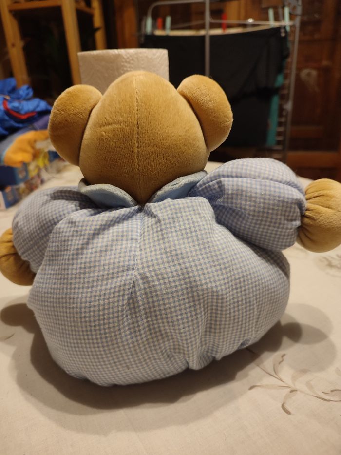 Ours doudou vichy - photo numéro 2