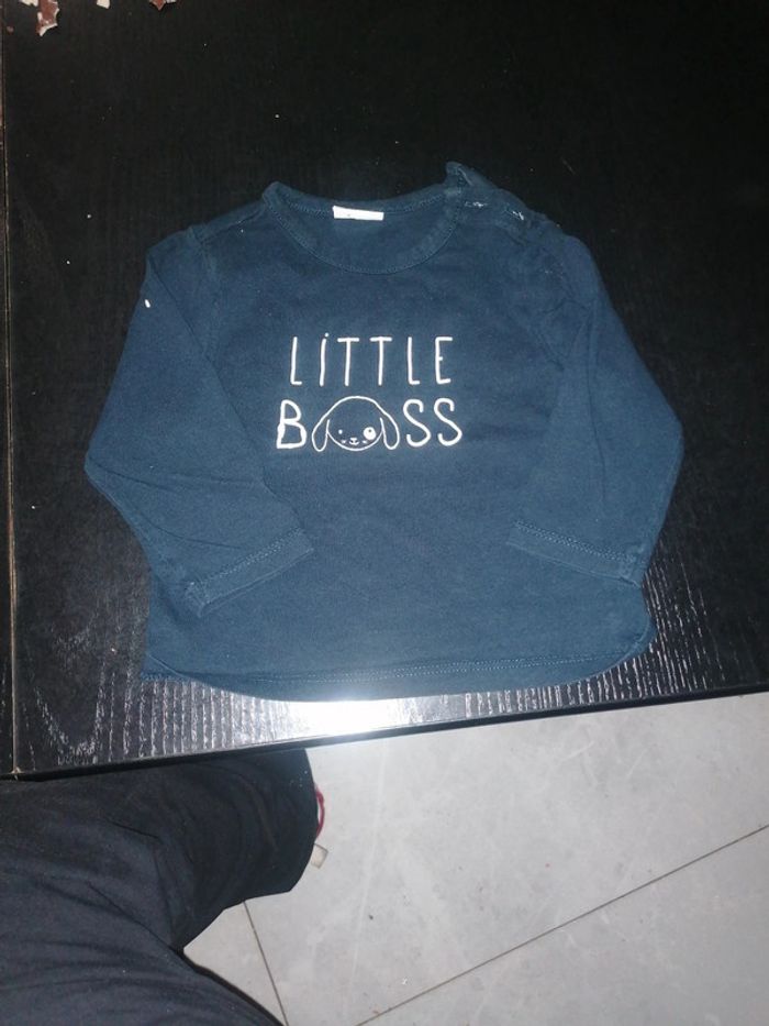 Tee shirt manches longues kiabi 12 mois