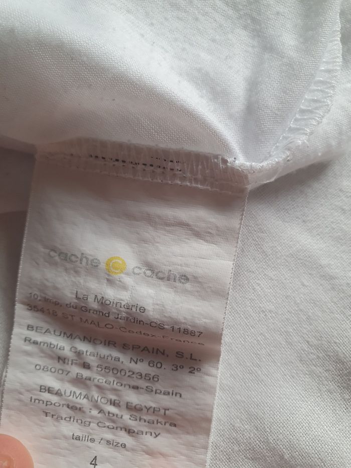 Tee shirt cache cache - photo numéro 4