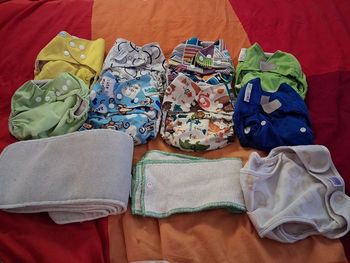 Lot kit couches lavables taille naissance a 36 mois