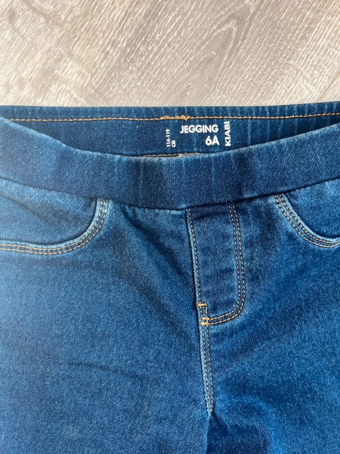 Jegging 6 ans bleu foncé - photo numéro 2