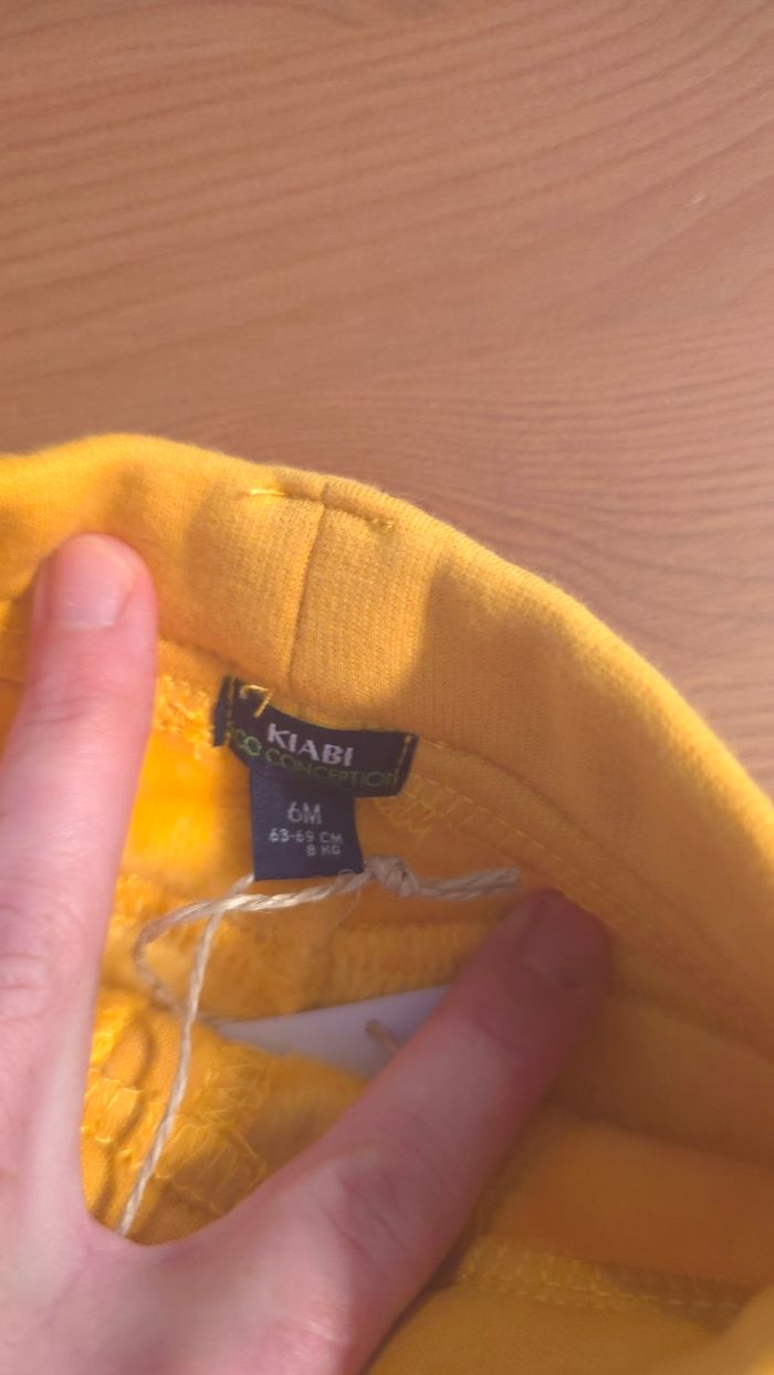 😍🥰💙 ensemble pull tricot et pantalon molleton intérieur polaire 6mois garçon 💙🥰😍 - photo numéro 8