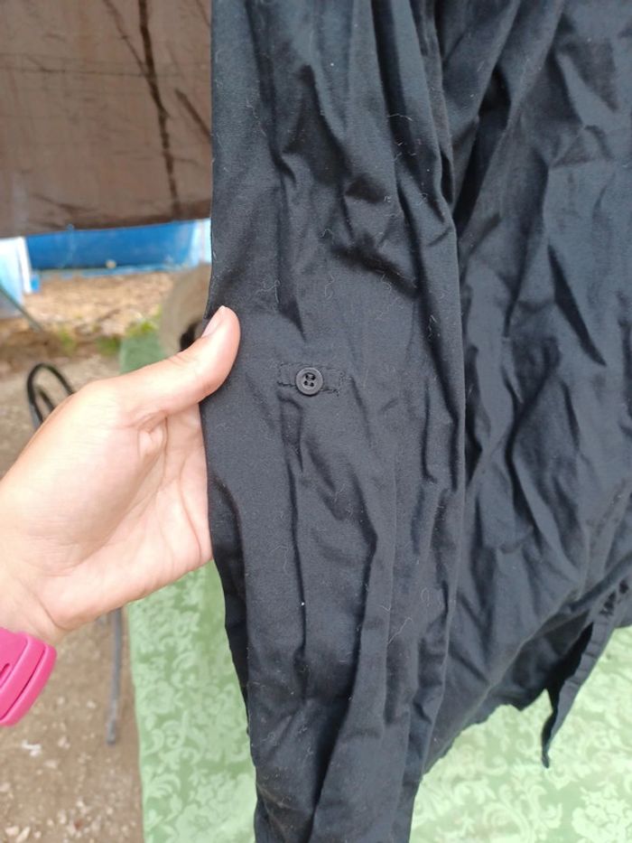 Chemise réglable rg512 noir cérémonie S - photo numéro 3