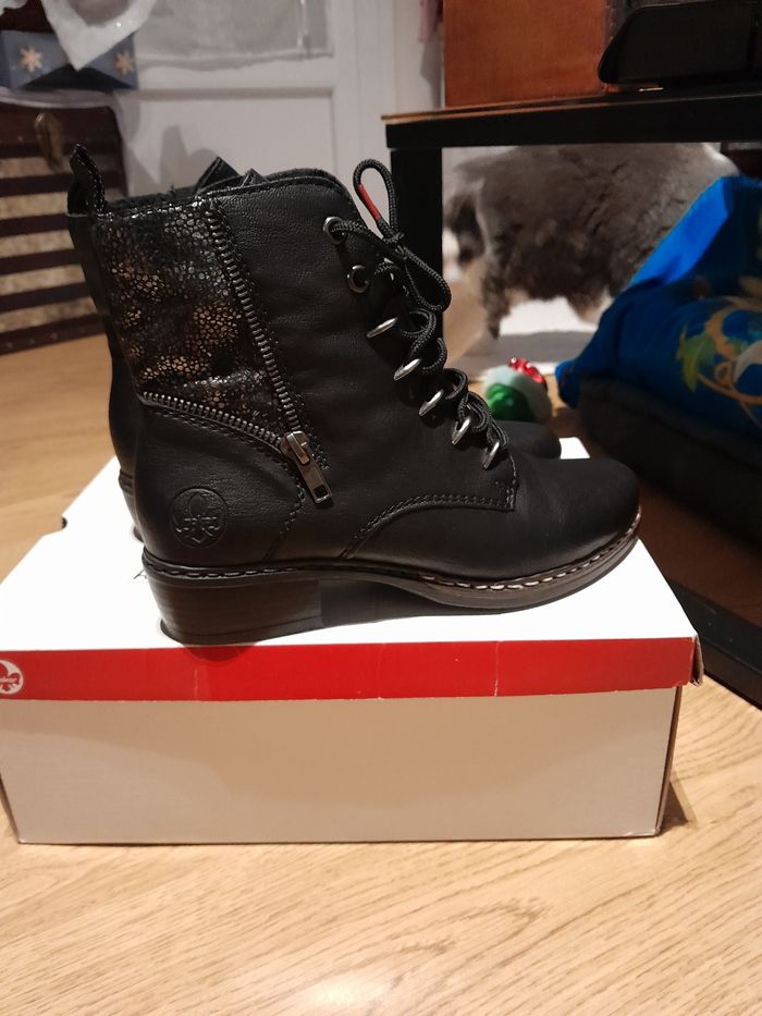 Bottines noires rieker taille 36 - photo numéro 3