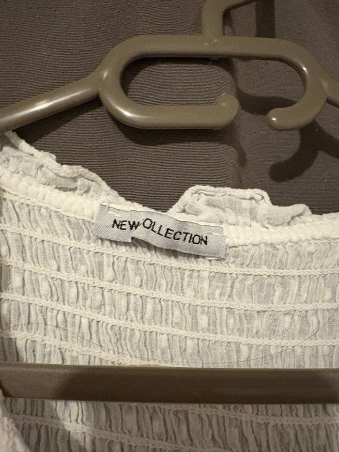 top peplum blanc femme - photo numéro 5