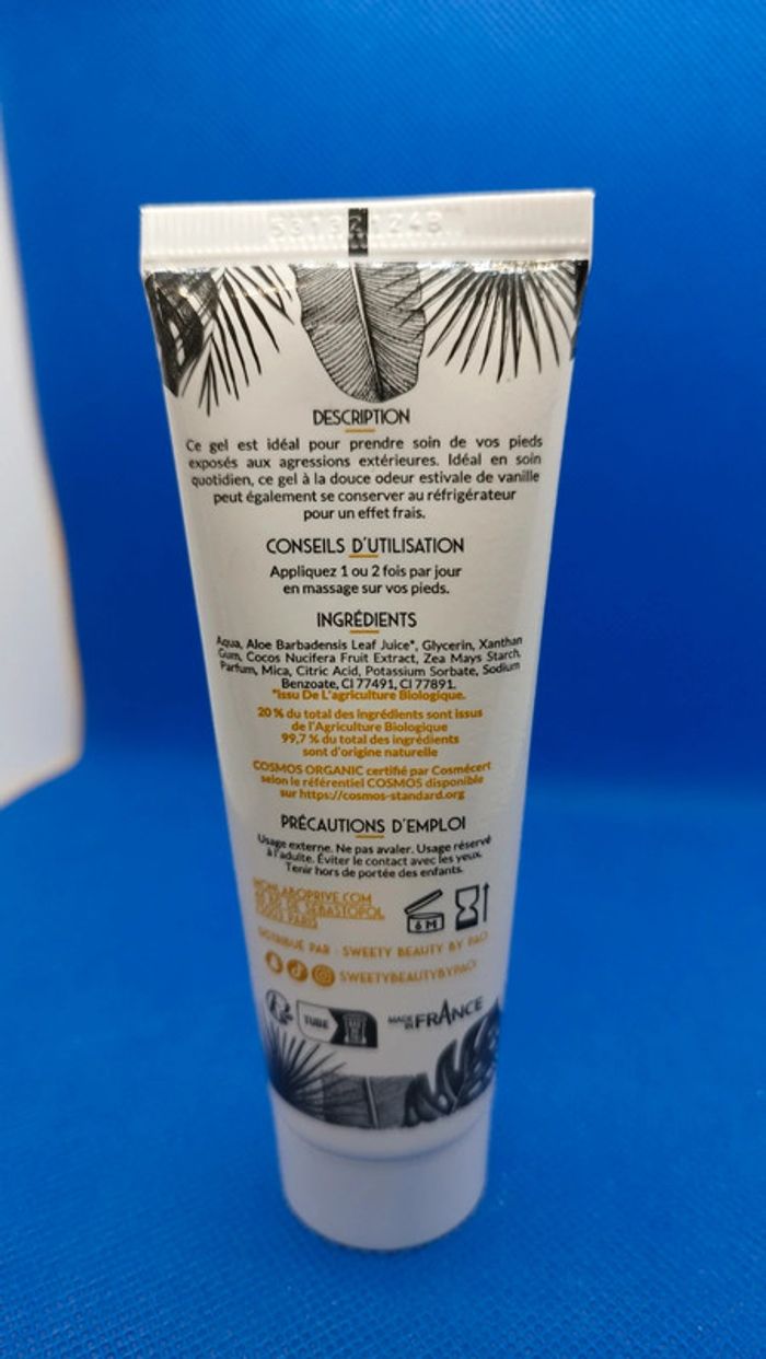 Gel soin pieds Beauty by Pao parfum vanille - photo numéro 2