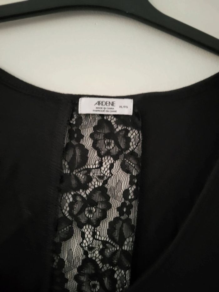 Ardene- débardeur noir dentelle Taille XL - photo numéro 2