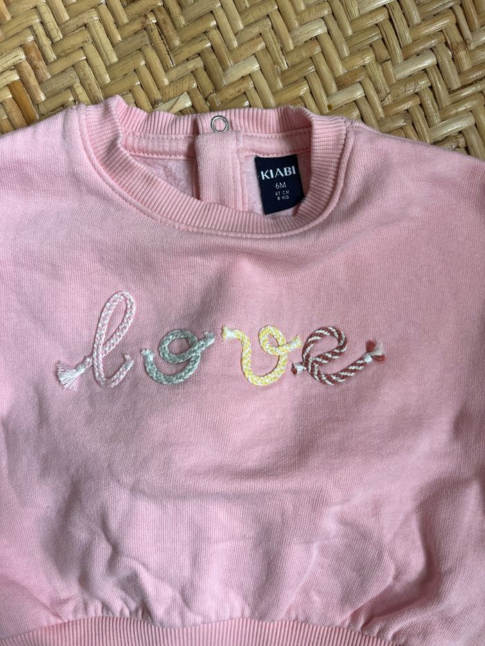 Pull bébé fille kiabi 6 mois - photo numéro 3