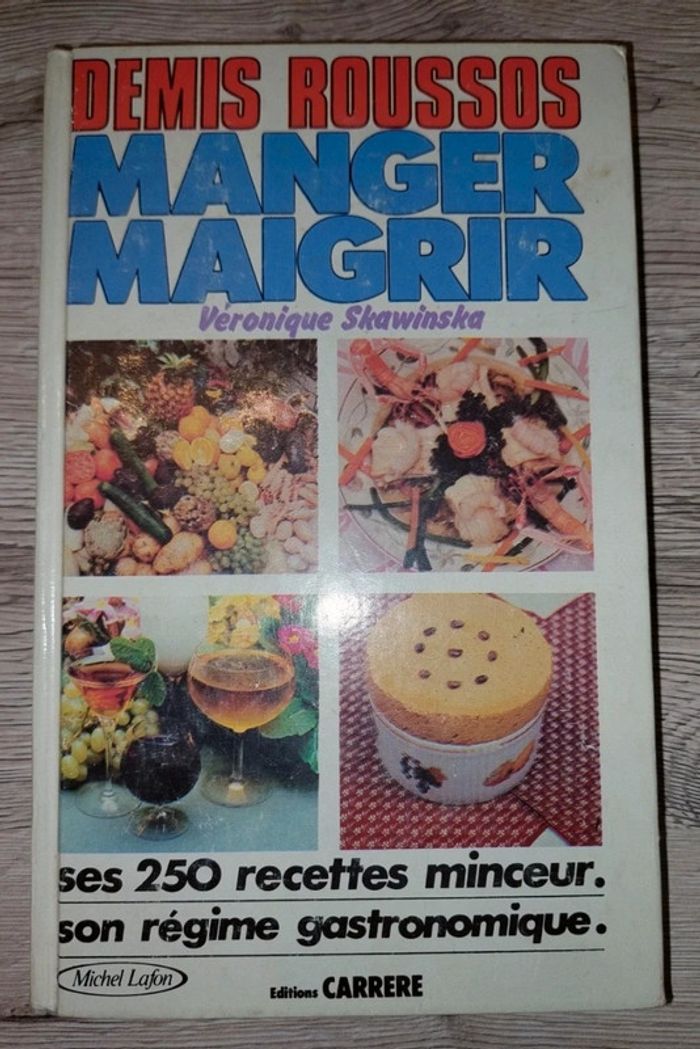 Livre Demis Roussos manger, maigrir