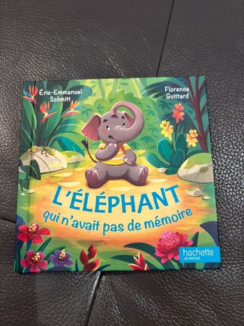Livre « L’éléphant qui n’avait pas de mémoire »