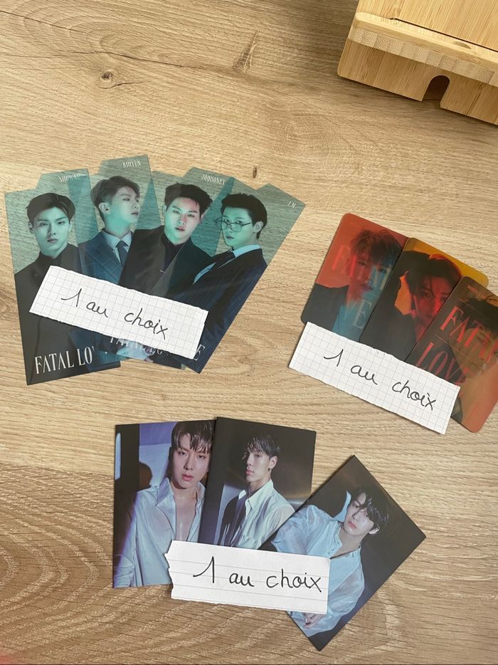 album fatal love monsta x version 1 - photo numéro 4