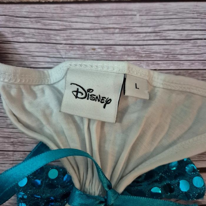 Debardeur blanc la petite sirène disney taille L - photo numéro 4