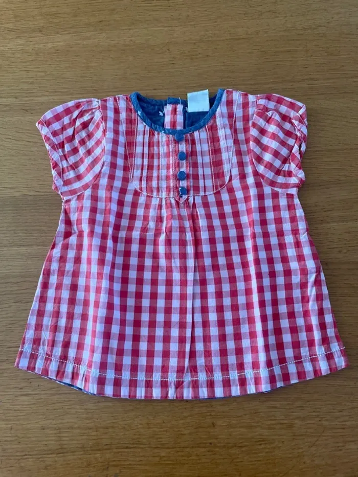 Blouse fille 12 mois