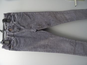Pantalon velours gris - 9 ans