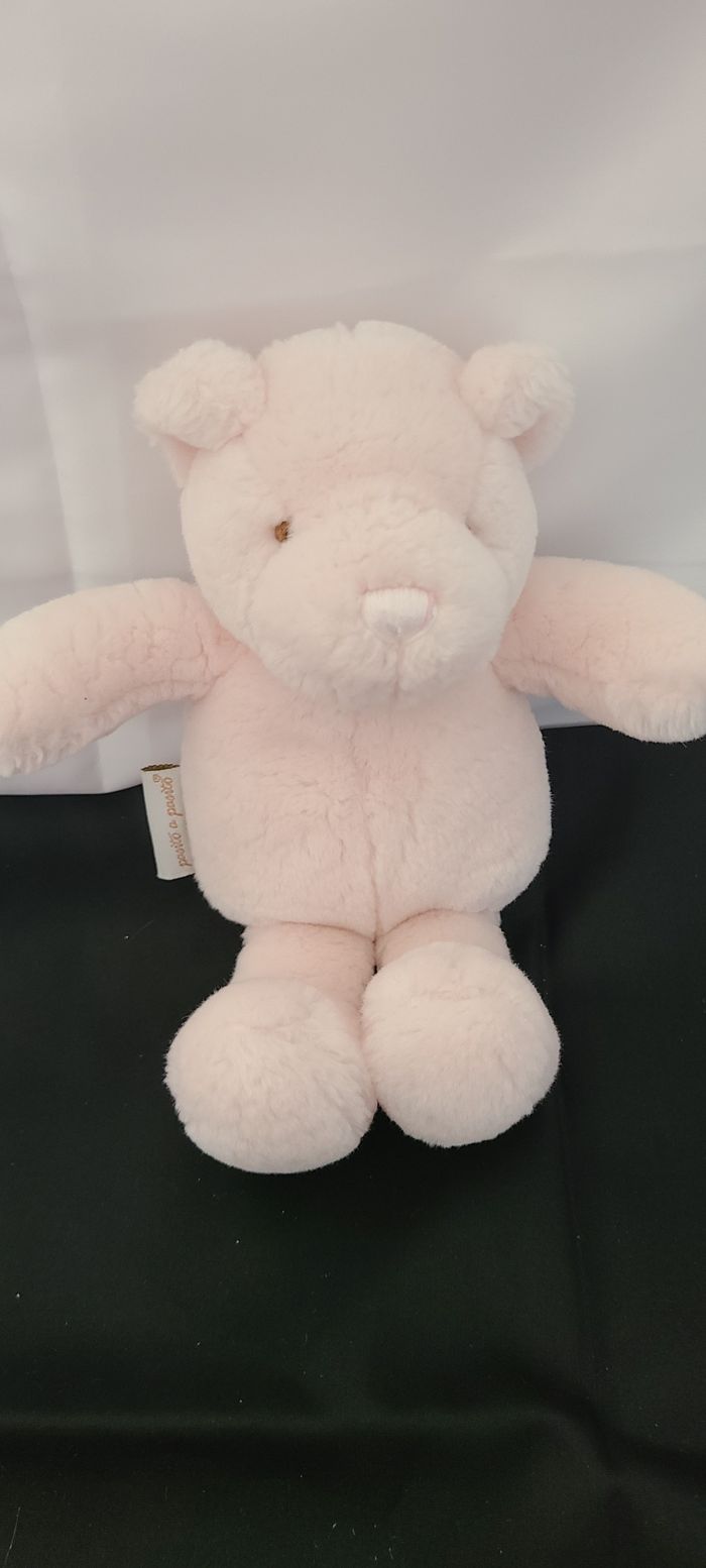 peluche ours rose pasito a pasito - photo numéro 3