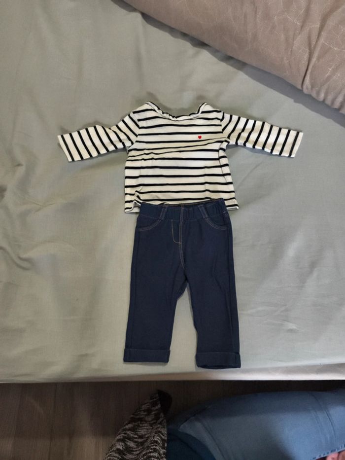 Ensemble maillot et jean