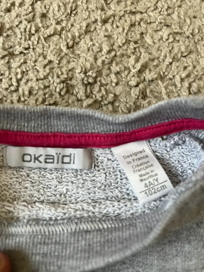 Pull gris - photo numéro 3