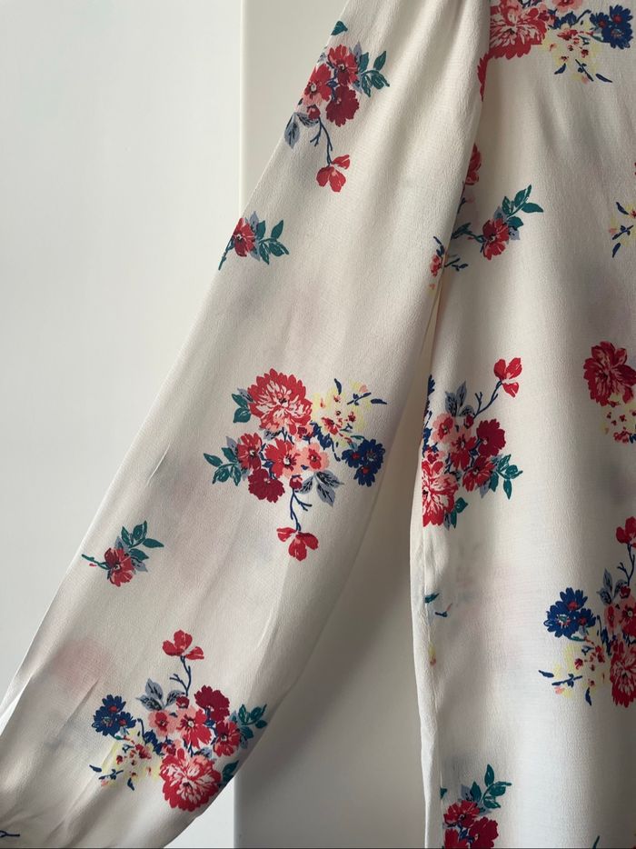Chemise fleuri comptoir des cotonniers taille 36 - photo numéro 3