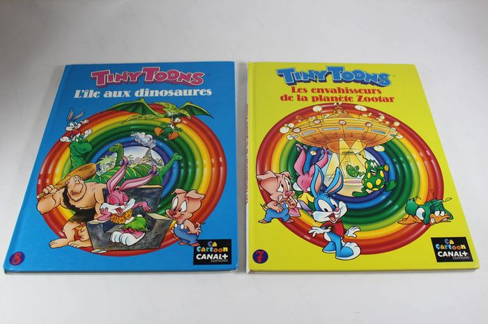 Ca Cartoon Canal + Tiny Toons L'ile aux dinosaures et Les Envahisseurs de la planete Zootar