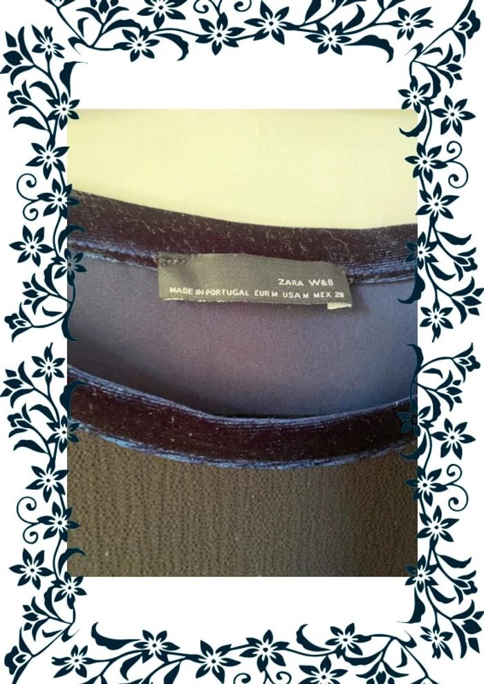 Haut zara taille M comme neuf - photo numéro 3