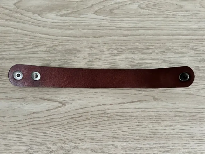 Bracelet Manchette en Cuir Celtique Neuve - photo numéro 5